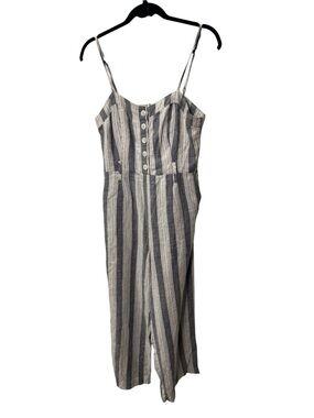 Rails Harper Jumpsuit Laguna Stripe Linen Blend women’s size M